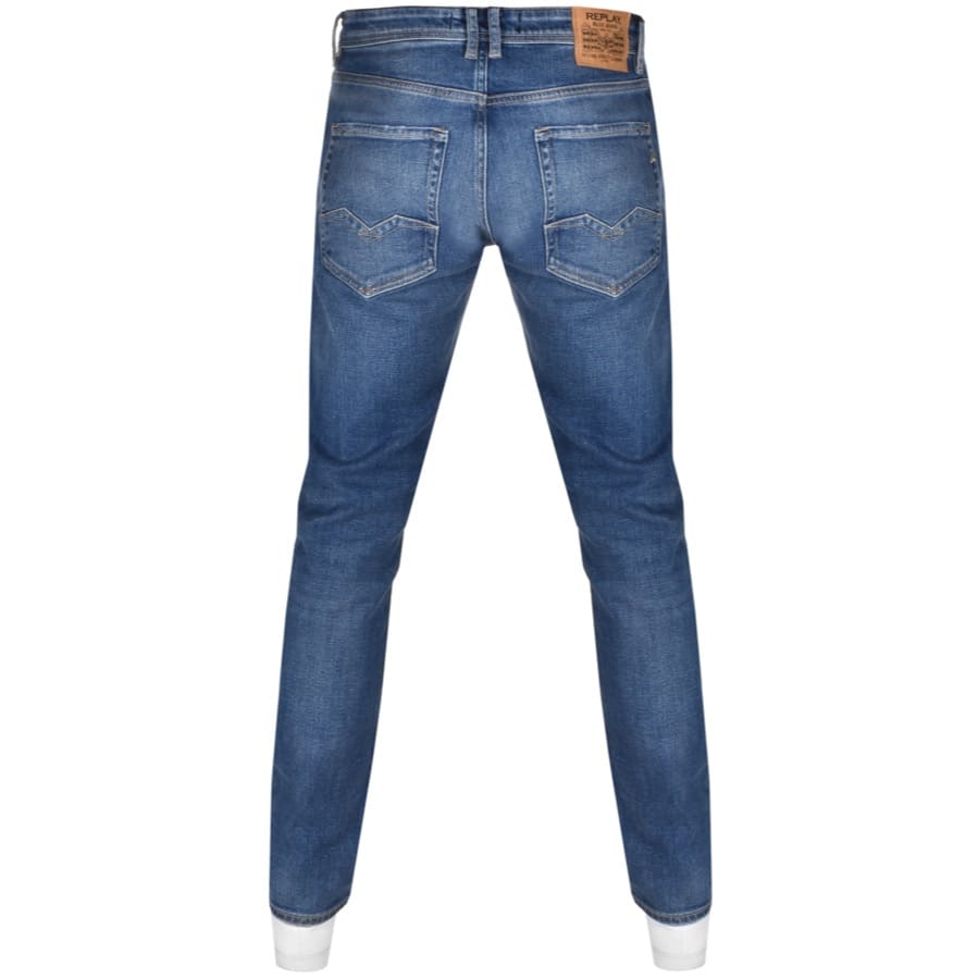 Alternative Image for ProductReplay Comfort Fit Rocco Jeans Blue2